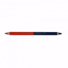 Молив химически LYRA DUO GIANT 2930, 175 мм, червен / син