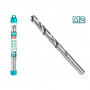 Свредло за метал TOTAL Industrial, M2 HSS, DIN 338