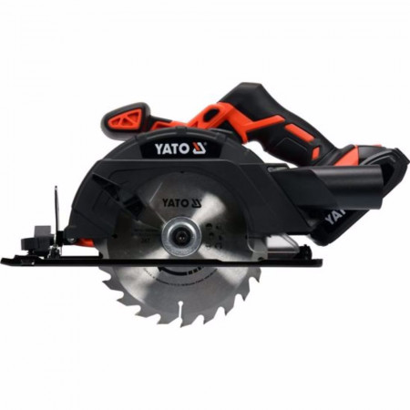 Акумулаторен ръчен циркуляр YATO 82810, 18 V, 1 х 2 Ah, 165 мм