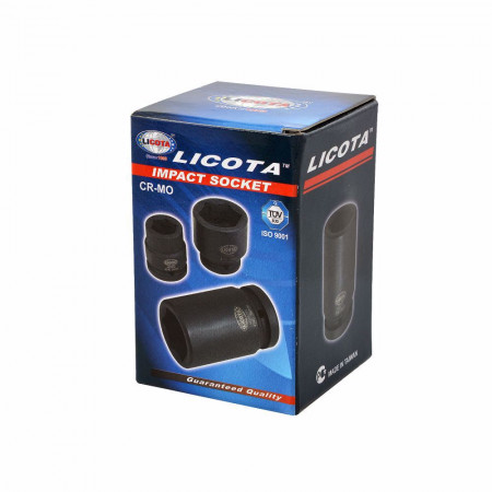 Вложка шестостенна, дълга, ударна LICOTA, 3/4", SW