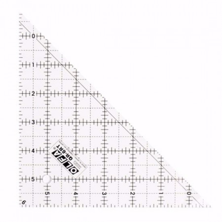 Триъгълник правоъгълен OLFA, 165 x 165 мм