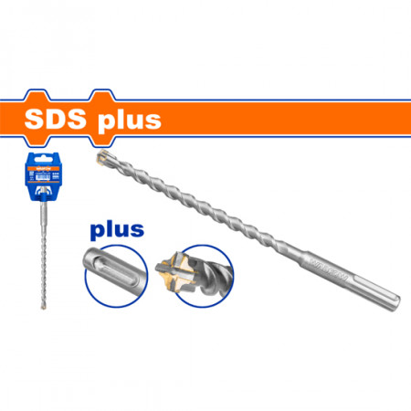 Свредло за бетон WADFOW, SDS Plus, 4 CUT