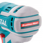 Акумулаторен ударен безчетков гайковерт TOTAL Industrial BL, 1/2", 20 V, 2 х 2 Ah