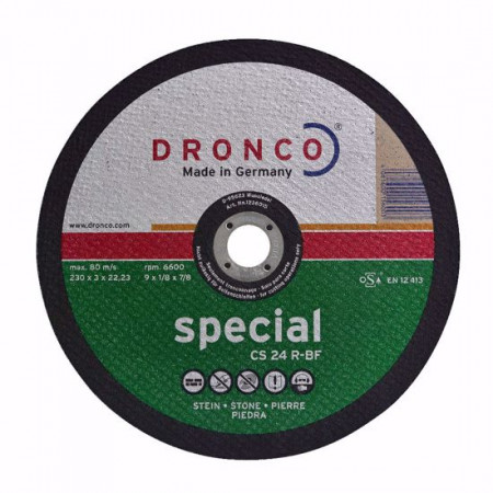 Диск за рязане на гранит, бетон, DRONCO Special CS24R