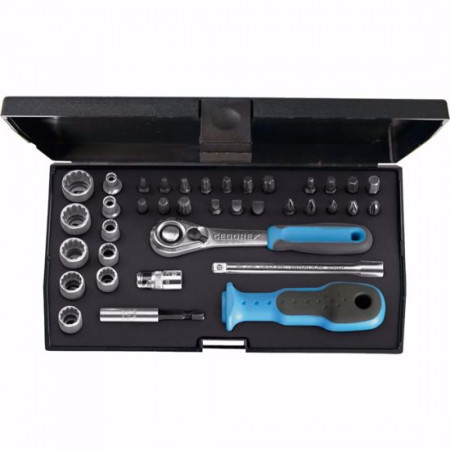 Комплект инструменти инчови GEDORE, 1/4", 37 части