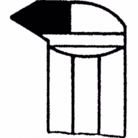 Нож стругарски WILKE, DIN 283 / ISO 14, P 25 / 30, за вътрешна резба