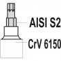 Комплект бит вложки 1/4 " + 3/8", TORX SECURITY, YATO, 12 части