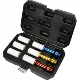Комплект удължени ударни вложки 1/2" YATO, 6 части