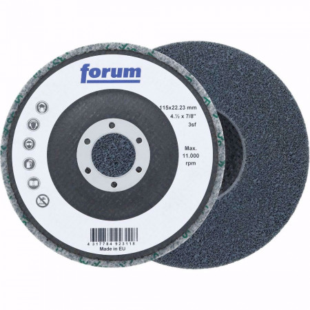 Почистваща шайба FORUM Fiber glas, Ф 125 х 22.23 мм