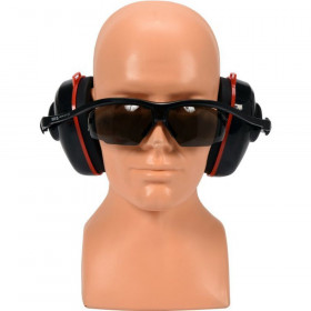 Комбинирани антифони със сиви очила YATO, 23.9 dB