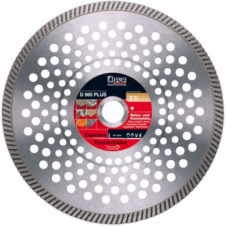 Диамантен диск за рязане DIEWE D960 Plus