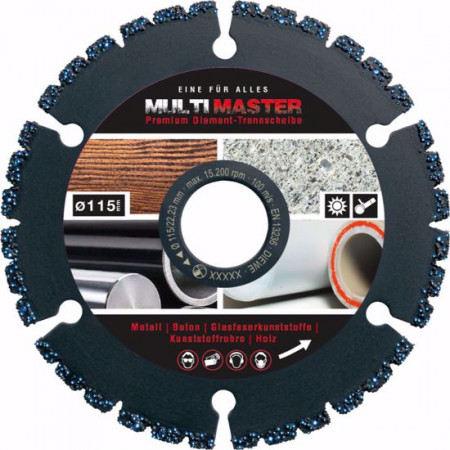 Диамантен диск за рязане, универсален, DIEWE Multi Master