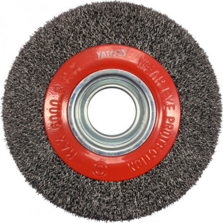 Дисковидна телена четка за шмиргел, YATO, INOX
