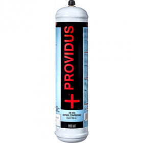 Кислородна бутилка PROVIDUS, 110 bar, 12 x 1, 950 ml