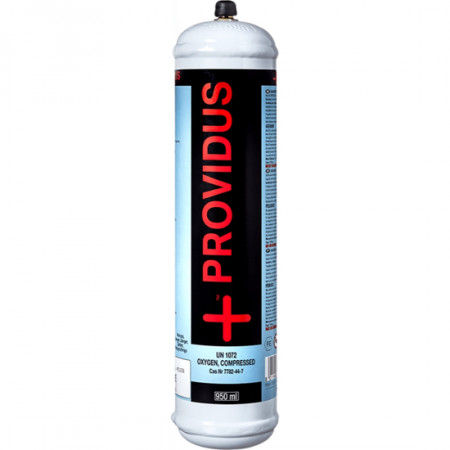 Кислородна бутилка PROVIDUS, 110 bar, 12 x 1, 950 ml