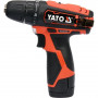 Акумулаторен винтоверт YATO 82901, 12 V, 1 x 2 Ah