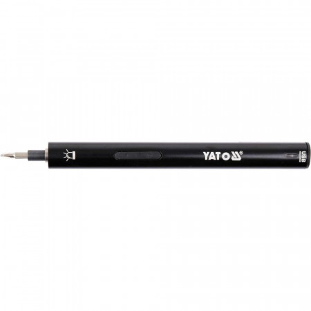 Акумулаторна отвертка YATO YT 27930, прецизна + аксесоари, 3.6 V, 39 части