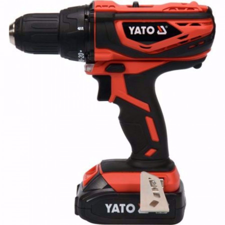 Акумулаторен винтоверт YATO 82780, 18 V, 1 x 2Ah