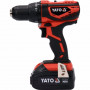 Акумулаторен винтоверт YATO 82784, 18 V, 2 x 3.0 Ah