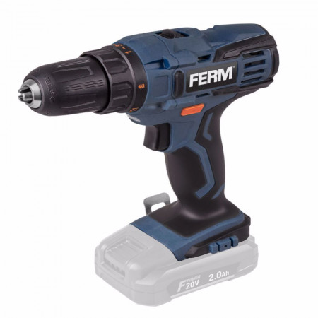 Акумулаторен винтоверт FERM CDM1143, 20 V, без батерия