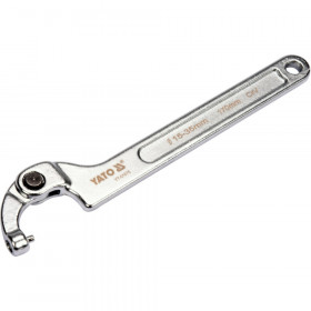 Секторен ключ с щифт, раздвижен, YATO