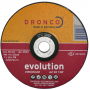Диск за шлайфане на INOX, изпъкнал, DRONCO Evolution AZ30T
