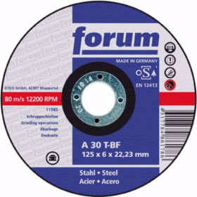 Диск за шлайфане на метал, изпъкнал, FORUM A30T