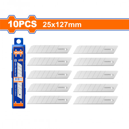 Режеща пластина WADFOW, 25 x 127 мм, кутия, 10 бр