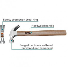 Чук тип" кози крак" TOTAL, дръжка от дърво