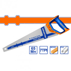 Ръчен трион WADFOW, 7 TPI