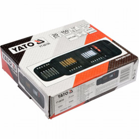 Комплект телени и PVC четки YATO, 20 части