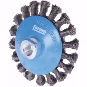 Конусовидна телена четка за ъглошлайф, FORUM