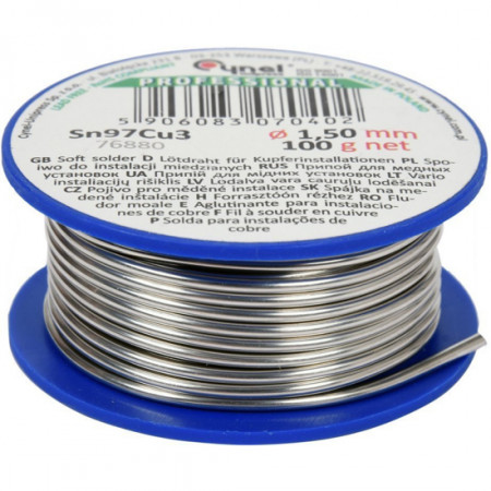 Припой мек, калаено-меден SN97CU3 Cynel