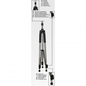 Телескопичен статив - триножник ADA ELEVATION 63, 5/8&quot;, 109 - 300 см