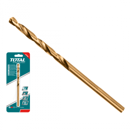 Свредло за метал TOTAL Industrial HSS-CO, DIN 338