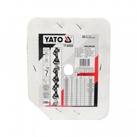Верига за верижен трион на руло YATO, 3/8", 1.1 мм