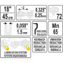 Верига за верижен трион YATO, 0.325", 1.5 мм, 45 см