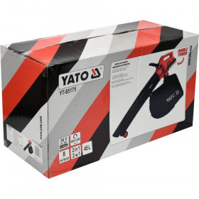 Акумулаторен листосъбирач YATO, 2 х 18 V, без батерия