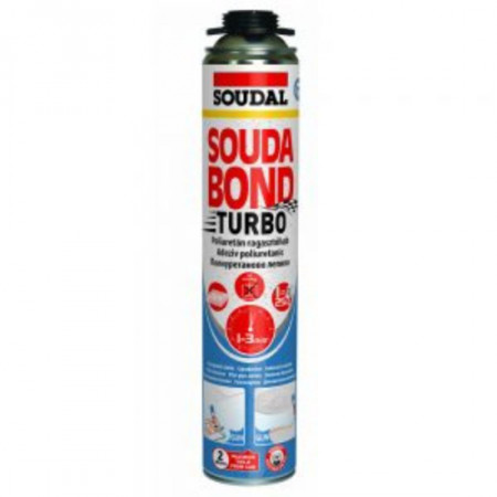 Полиуретаново лепило пистолет Soudabond Turbo, 750 ml