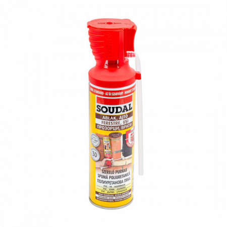 PU монтажна пяна SOUDAL, Genious gun, ръчна