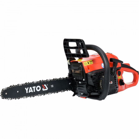 Бензинов верижен трион YATO, YT 84901, 2.45 к.с, 36 см, 1.8 kW