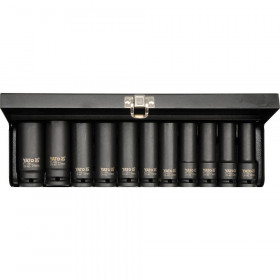 Комплект удължени ударни вложки YATO, 1/2", SW, 11 броя