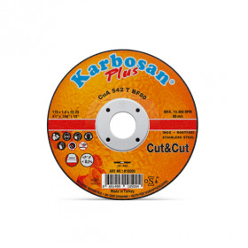 Диск за рязане на INOX, KARBOSAN CuA462T