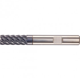 Опашкова фреза,многозъбна VHM AlTiN+ Z6 45 HB 12mm
