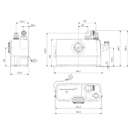 GRUNDFOS Sololift2 WC-1 /97775314/