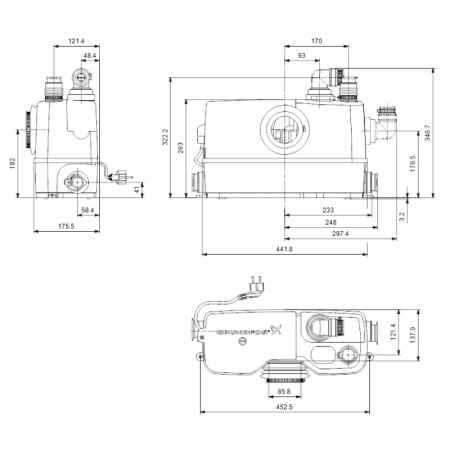 GRUNDFOS Sololift2 WC-3 /97775315/