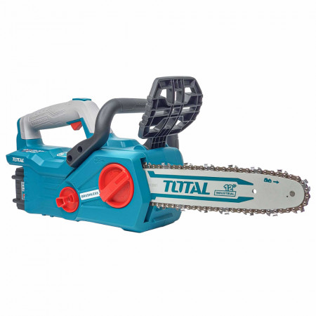 Акумулаторен верижен трион TOTAL Industrial, 12", 2x20V/4Ah