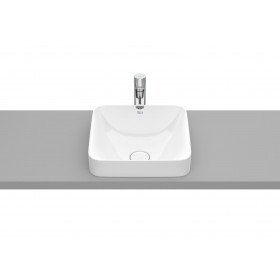 SQUARE - Умивалник за полувграждане от FINECERAMIC