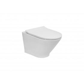 ROUND - окачена тоалетна чиния, Compact