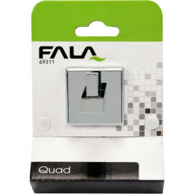 Закачалка FALA, QUAD, единична, хром